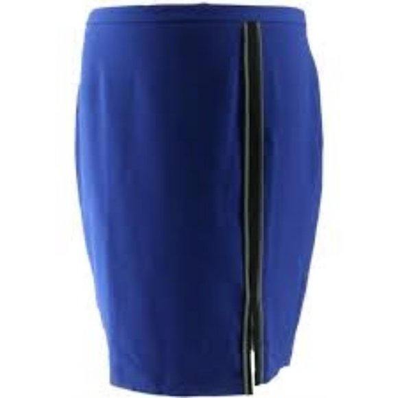 NWT G.I.L.I. COLOR-BLOCK STRIPE PENCIL SKIRT 6 - Picture 1 of 12